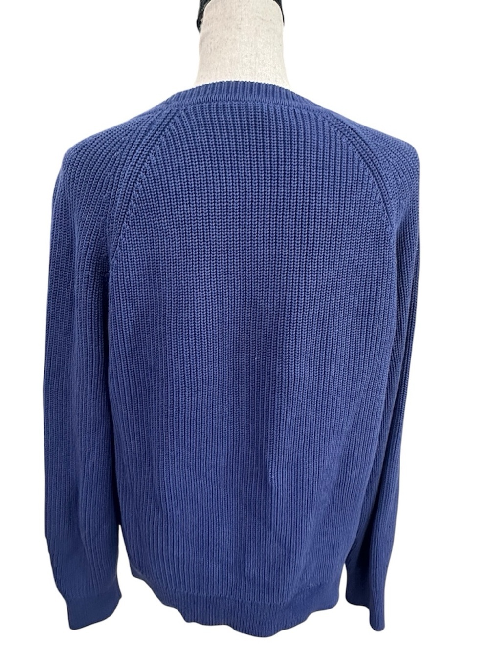 Talbots Women’s Indigo Blue Crewneck Pullover Sweater - Size Large - Picture 6 of 9